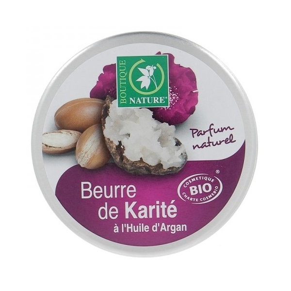 Phytothérapie Beurre de Karite et Huile Argan Bio - Pot 100 ml Boutique nature