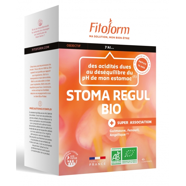 Phytothérapie Stoma Regul - 45 comprimes Fitoform