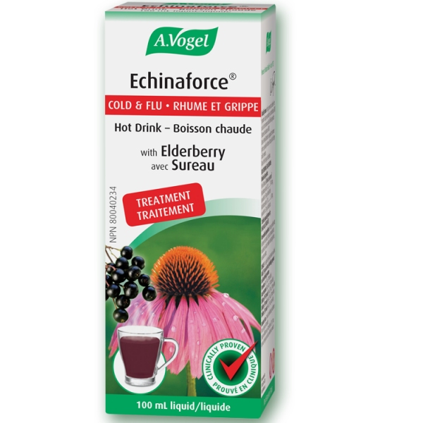 Phytothérapie Echinaforce boisson Echinacea - Sureau Flacon 100ml Vogel