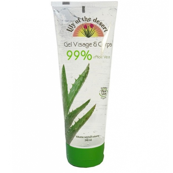 Phytothérapie Gel peau Aloe Vera 99% - Tube 240 ml LiLy of the Desert
