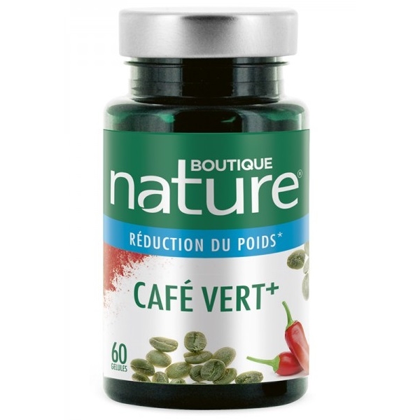 Phytothérapie Cafe Vert 500 mg - 60 gelules Boutique nature
