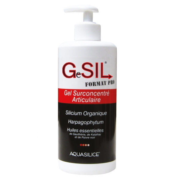 Phytothérapie GeSIL pro 500 ml - Gel Surconcentre Articulaire GSA