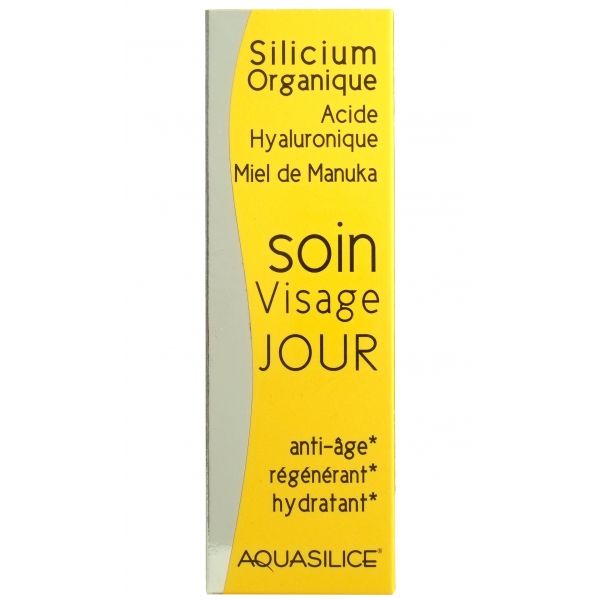 Soin Visage Silicium - Acide Hyaluronique et Miel Manuka