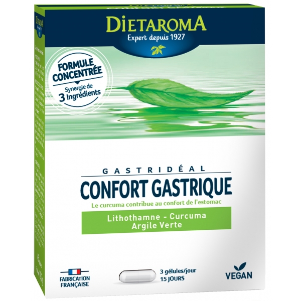 Gastrideal - Confort gastrique - 45 gelules Dietaroma