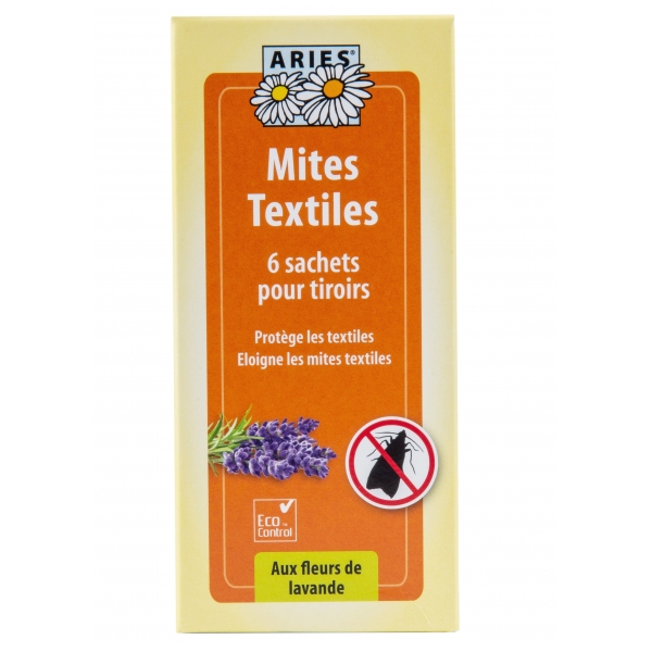 Pieges Mites textiles pour Tiroir - 6 sachets Aries