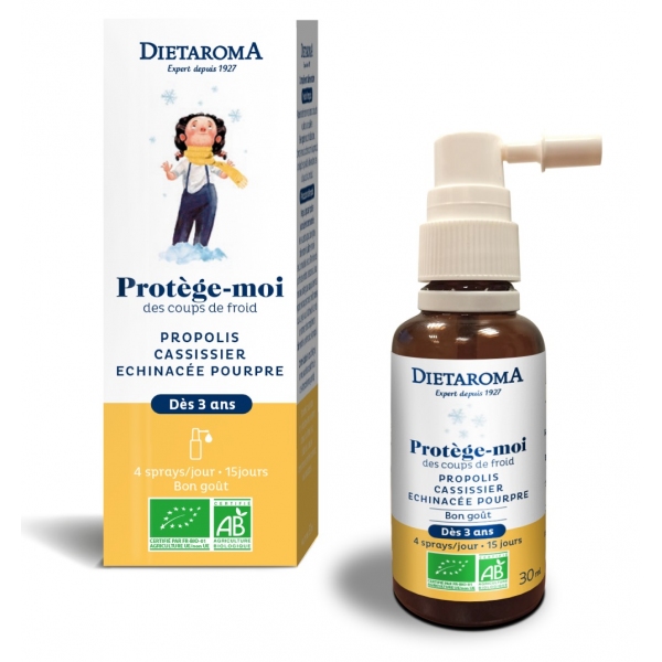 Phytothérapie Enfant Immunite Protege-moi - Spray bio 30 ml Diétaroma