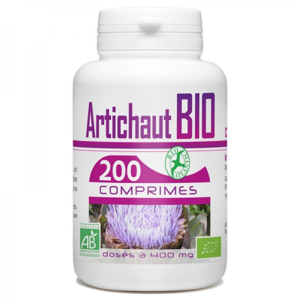 Phytothérapie Artichaut Bio 200 comprimes GPH