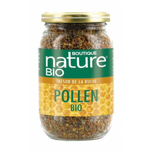 Phytothérapie Pollen Bio multifloral - Pot 125g Boutique nature