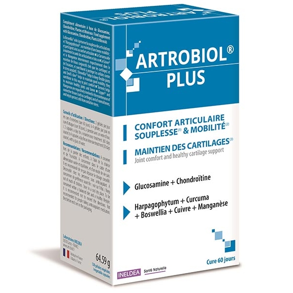Phytothérapie Artrobiol Plus - 120 gélules Ineldea