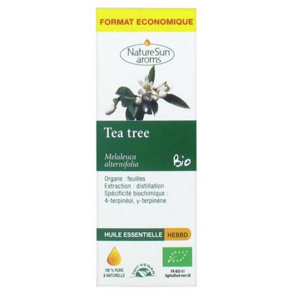 Phytothérapie Tea Tree Bio - Huile essentielle 30 ml NaturSun