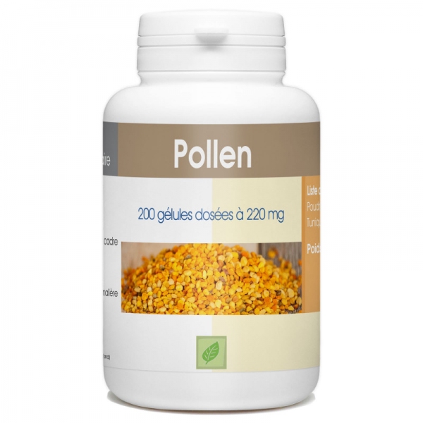 Phytothérapie Pollen 200 gelules GPH