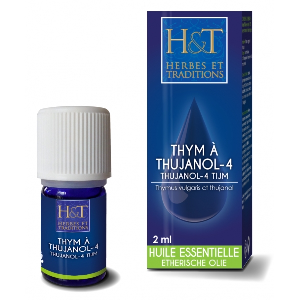 Phytothérapie Thym Thujanol - Huile essentielle 2 ml Herbes et Traditions
