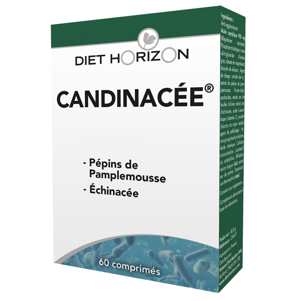 Phytothérapie Candinacee - 60 comprimes Diet Horizon