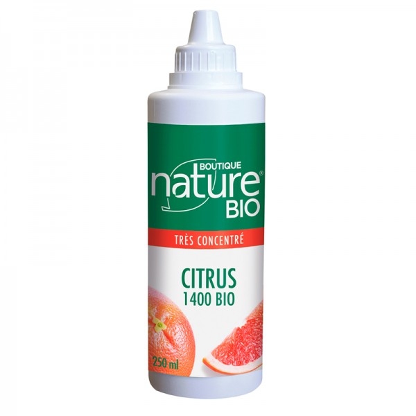 Citrus Bio 1400 - Pamplemousse 250 ml Boutique nature