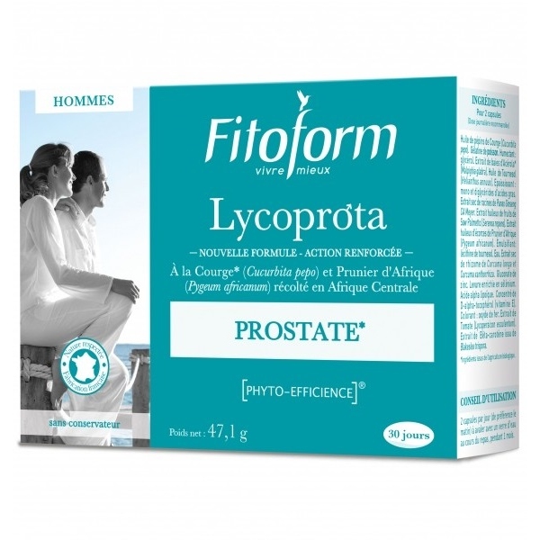 Phytothérapie Lycoprota - 60 capsules Fitoform