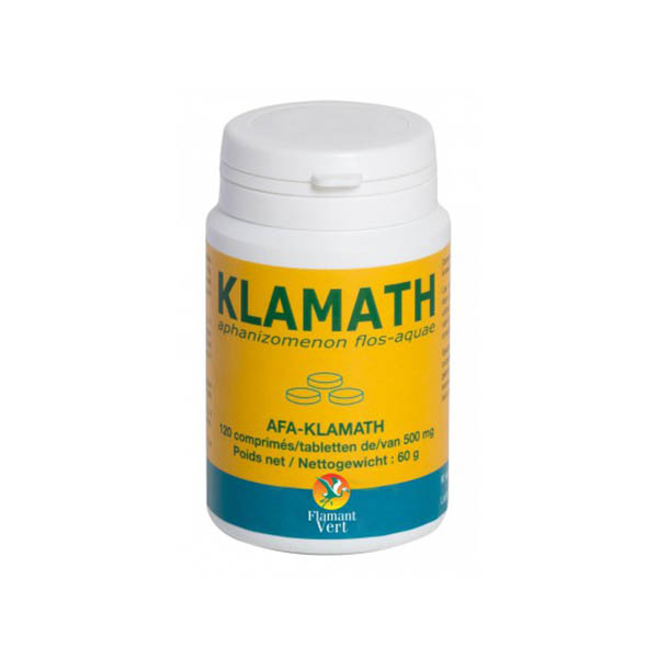 Phytothérapie  Algue Klamath - 120 comprimes Flamant Vert