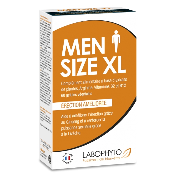 Men Size XL 60 gelules Labophyto