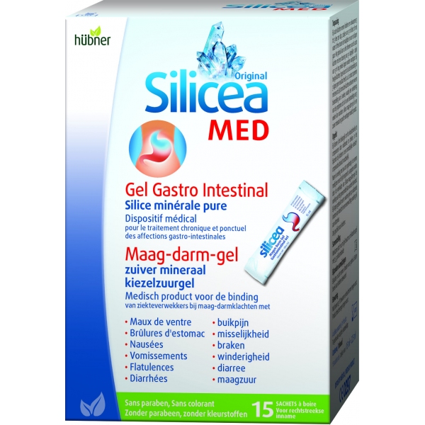 Phytothérapie Gel silice Gastro-Intestinal - 15 sticks Silicea