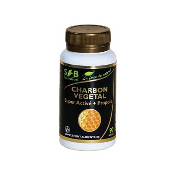 Phytothérapie Charbon vegetal - Propolis Verte 90 gelules SFB