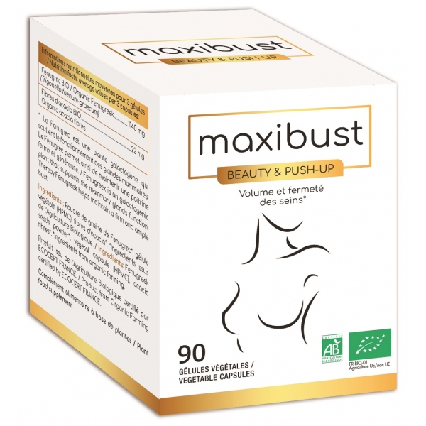 Maxibust - Volume et Fermete des seins - 90 gelules