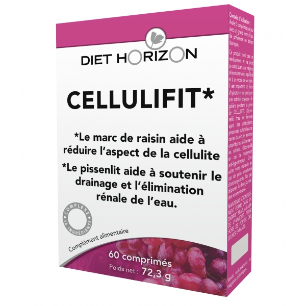 Phytothérapie Cellulifit - 60 comprimes Diet Horizon