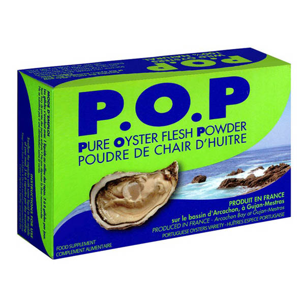 POP - Poudre de chair d'huitres - 150 gélules