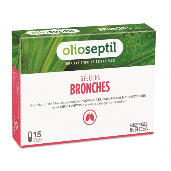 Bronches - 15 gelules Olioseptil