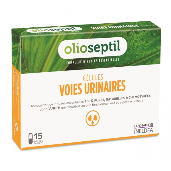 Phytothérapie Voies Urinaires - 15 gelules Olioseptil