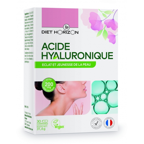 Acide Hyaluronique 130 mg - 30 comprimes Diet Horizon