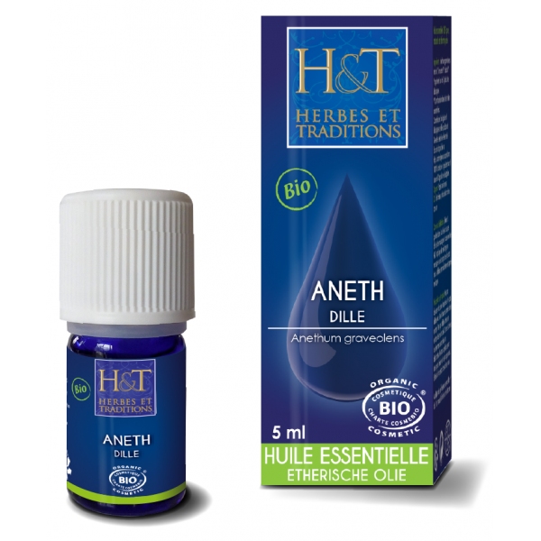 Aneth plante Bio - Huile essentielle 5 ml Herbes Traditions