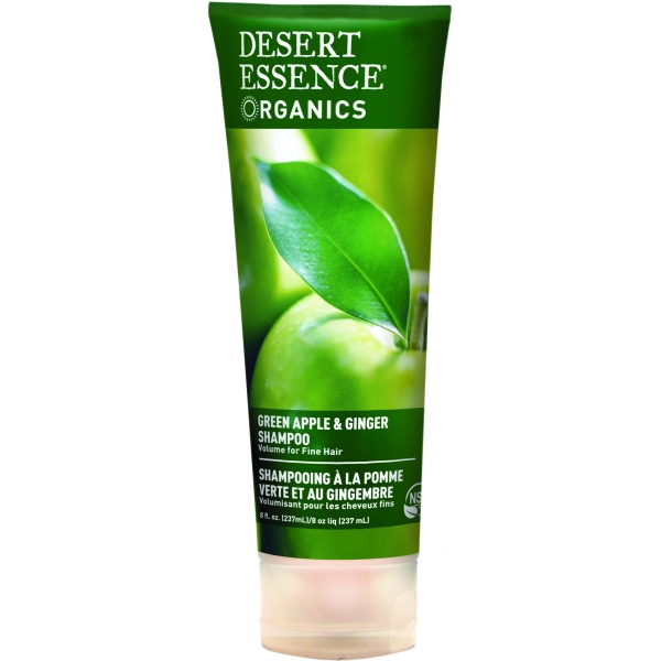 Phytothérapie Shampoing Pomme Verte Gingembre - Tube 237ml Desert Essence