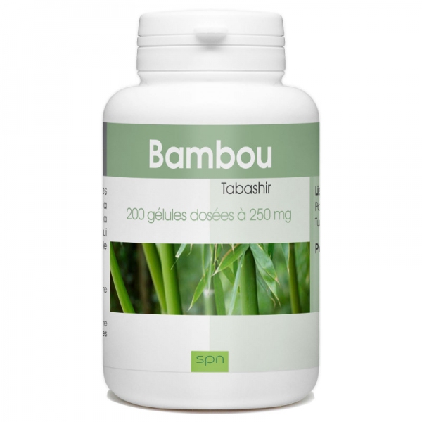 Phytothérapie Bambou Tabashir 200 gelules GPH