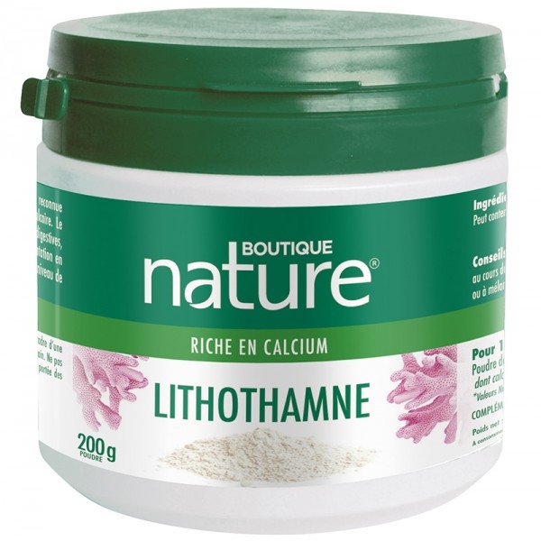 Lithothamne Poudre - Pot 200g Boutique nature