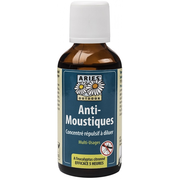 Phytothérapie Anti-Moustiques concentré 50 ml Aries