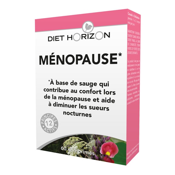 Phytothérapie Menopause - 60 comprimes Diet Horizon