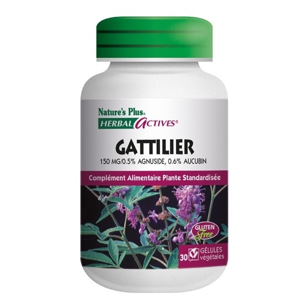 Phytothérapie Gattilier - 30 gelules Natures Plus