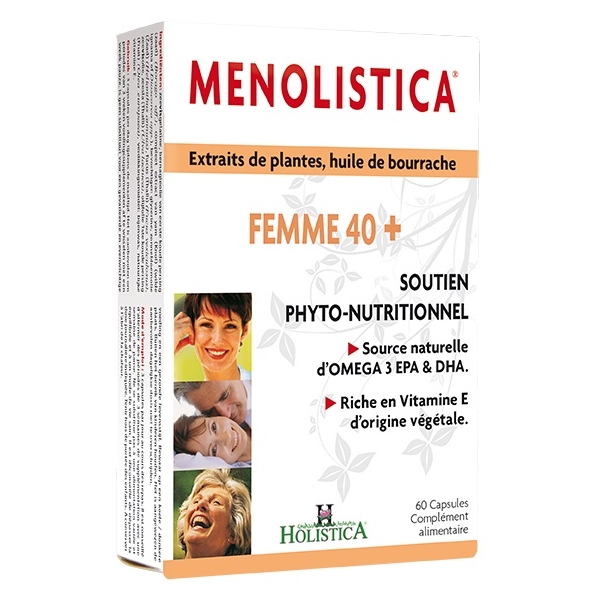 Phytothérapie Menolistica - 60 capsules Holistica