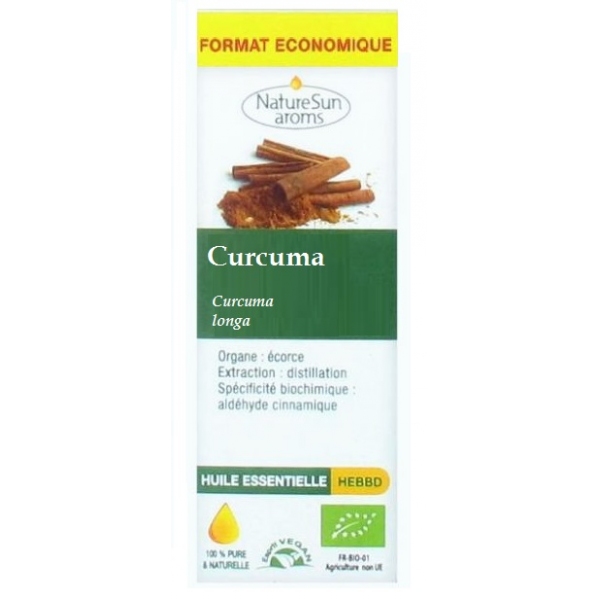 Phytothérapie Curcuma - Huile essentielle 30 ml NaturSun