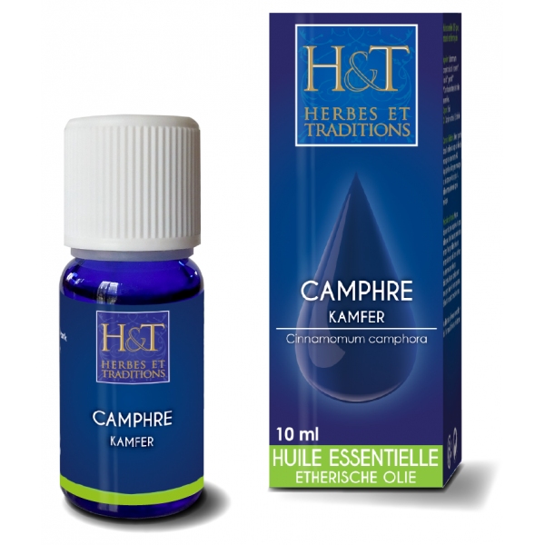 Phytothérapie Camphre - Huile essentielle 10 ml Herbes Traditions