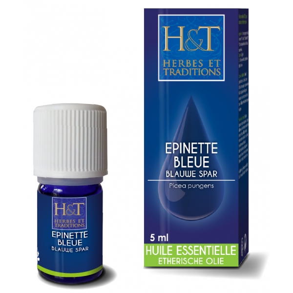 Phytothérapie Epinette Bleue - Huile essentielle 5 ml Herbes Traditions