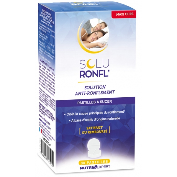 Phytothérapie Soluronfl - 30 pastilles Anti-ronflements
