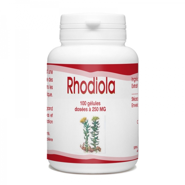 Phytothérapie Rhodiola 100 gelules GPH