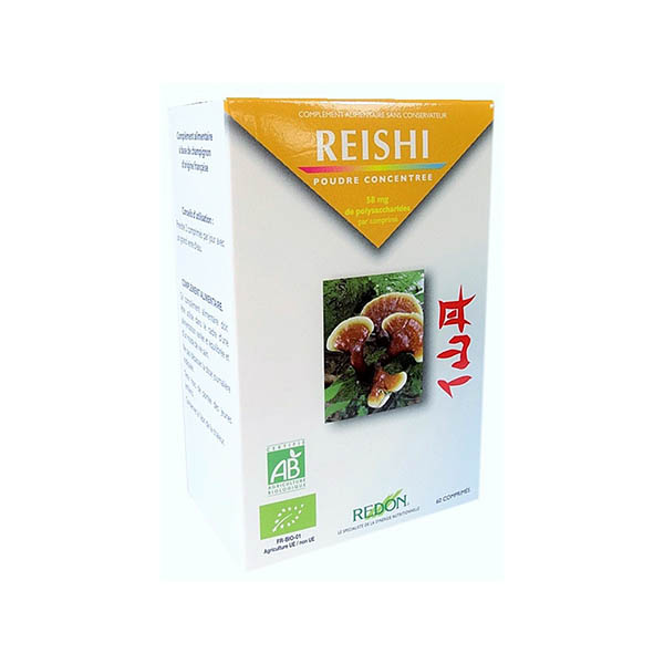 Phytothérapie Reishi Bio - 60 comprimes Redon