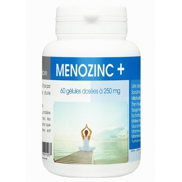 Phytothérapie MenoZinc - 60 gelules GPH