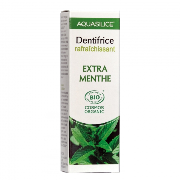 Phytothérapie Dentifrice Silicium - Extra Menthe 50ml Aquasilice