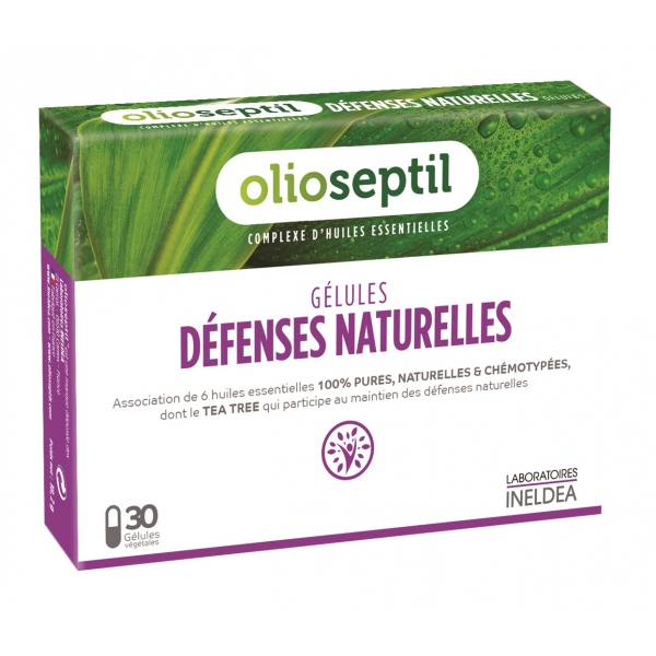 Phytothérapie Defenses Naturelles 30 gélules - Olioseptil