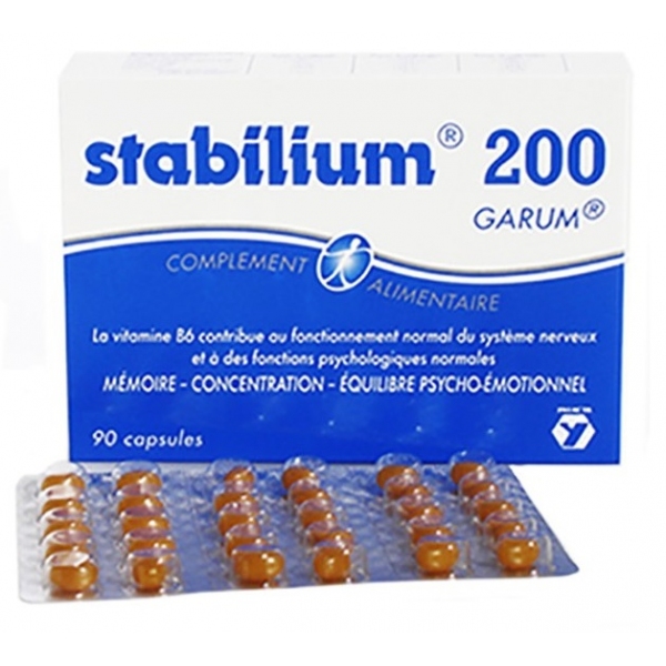Phytothérapie Stabilium 200 - 90 capsules Yalacta