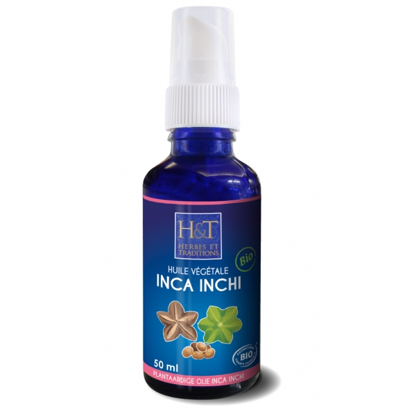 Phytothérapie Inca Inchi - Huile vegetale Bio 50 ml Herbes Traditions