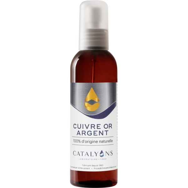 Phytothérapie Cuivre Or Argent - Spray 150 ml - Catalyons