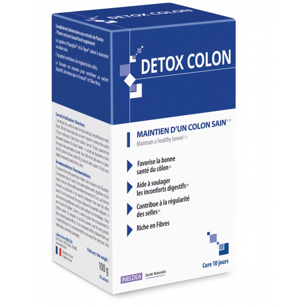 Phytothérapie Detox Colon - 10 sachets Ineldea